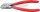 KNIPEX oldalcsípő fogó, műanyaghoz, PVC nyél 160mm 7 201 160