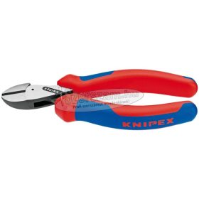   KNIPEX oldalcsípő fogó X-Cut, polírozott, kétkomponensű nyél 160mm/2,2-4,8mm 7 302 160