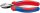 KNIPEX oldalcsípő fogó X-Cut, polírozott, kétkomponensű nyél 160mm/2,2-4,8mm 7 302 160