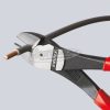 KNIPEX oldalcsípő fogó erő, polírozott 160mm/2,0-3,4mm, kétkomponensű nyél 7 412 160