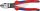 KNIPEX oldalcsípő fogó erő polírozott, kétkomponensű nyél 250mm/3,0-4,6mm, 12° fej 7 422 250