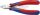 KNIPEX Elektronikai oldalcsípő fogó, keményfém éllel 120mm/2mm 7702 120 H