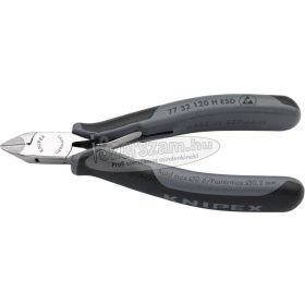   KNIPEX Elektronikai oldalcsípő fogó, keményfém éllel, ESD 120mm
