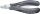 KNIPEX Elektronikai oldalcsípő fogó, ESD, hegyes fej 115mm/0,3-1,3mm 7752 115 ESD