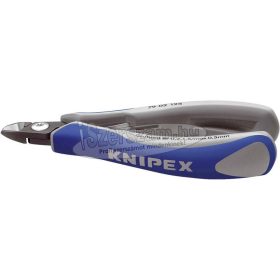   KNIPEX Elektronikai oldalcsípő fogó precíziós, hegyes fej 125mm/0,1-1,3mm 7942 125 Z