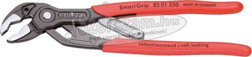 KNIPEX Autóvízpumpa fogó, önbeálló, SmartGrip, PVC nyél 250mm/36mm 8 501 250