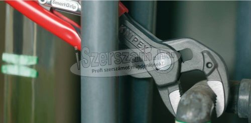 KNIPEX Autóvízpumpa fogó, önbeálló, SmartGrip, PVC nyél 250mm/36mm 8 501 250