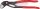 KNIPEX Autóvízpumpa fogó, Cobra QuickSet, PVC nyél 250mm/46mm 8 721 250