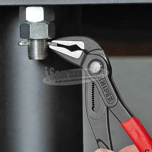 KNIPEX Autóvízpumpa fogó, Cobra, extra keskeny fej 250mm/42mm, PVC nyél 8 751 250