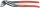 KNIPEX Autóvízpumpa fogó, Alligator, PVC nyél 250mm/36mm, polírozott fej 8 801 250