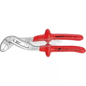  KNIPEX Szigetelt autóvízpumpa fogó, mártott nyél 1000V 250mm 8 807 250