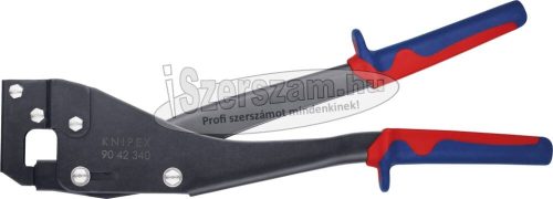 KNIPEX Gipszkarton vágó, hajlító fogó, kétkezes 340mm U és C profilhoz 9 042 340