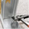 KNIPEX Gipszkarton vágó, hajlító fogó, kétkezes 340mm U és C profilhoz 9 042 340