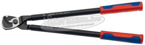KNIPEX Kábelvágó olló karos, kétkomponensű nyél 500mm, d=27/150mm², AWG5/0 9 512 500