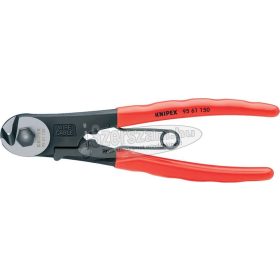   KNIPEX Drótkötél vágó olló (bowden), PVC nyél 150mm, d=3mm 9 561 150