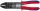 KNIPEX Saruzó fogó, kábelsaruhoz 215mm, 0,5-6mm², AWG18-10,20-10,szig+nem szigetelt 9 722 240