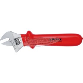   KNIPEX Szigetelt állítható csavarkulcs, 1000V 10" 260mm/0-30mm 9 807 250