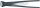 KNIPEX Rabitzfogó erő, barnított 250mm 9 910 250