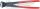 KNIPEX Erő-kímélő betonszerelő fogó Rabitzfogó feketére foszfátozott 250mm 99 11 250