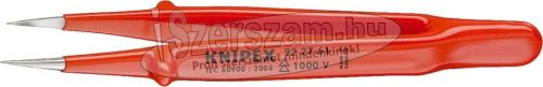 KNIPEX Szigetelt csipesz, egyenes, sima hegy 130mm, hegyes, 1000V 9227 61