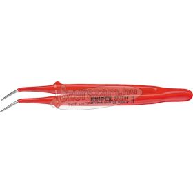   KNIPEX Szigetelt csipesz, hajlított 45°, keskeny recézett 150mm, 1000V 9237 64