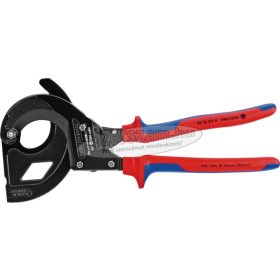   KNIPEX Kábelvágó olló, racsnis, kétkomponensű nyél 315mm, d=45/380mm², MCM750, SWA kábelhez 9532 315 A
