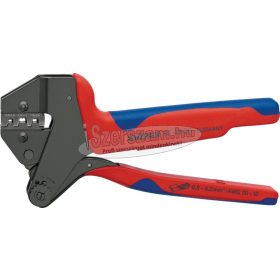   KNIPEX Áttételes saruzó fogó 0,5-6mm², AWG20-10, szigetelt saruhoz 200mm 9743 06