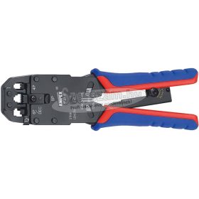   KNIPEX Présfogó telefon csatlakozóhoz 4/6/8 ereshez RJ10+RJ11/12+RJ45 9751 12 975112