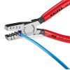 KNIPEX érvéghüvelyező fogó, szigetelt érvéghüvelyhez 0,25-2,5mm², AWG23-13 145mm 9761 145 A