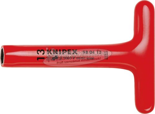 KNIPEX Szigetelt dugókulcs, T-nyelű 9804 10 1000V