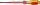 KNIPEX Szigetelt csavarhúzó, lapos, vékonyított szár 100x3,5x0,6mm 9820 35 SL 1000V 98 20 35 SL