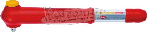 KNIPEX Szigetelt nyomatékkulcs, irányváltós kalibrált, 1000V 5-50Nm 3/8" 9833 50