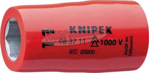KNIPEX Szigetelt dugókulcs, 3/8" 9837 1000V