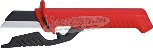 KNIPEX Szigetelt kábelkés, cserélhető penge 1000V 185mm 9856 98 56