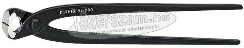 KNIPEX Rabitzfogó, barnított 220mm, 12mm-es keskeny fej 9900 220 K12
