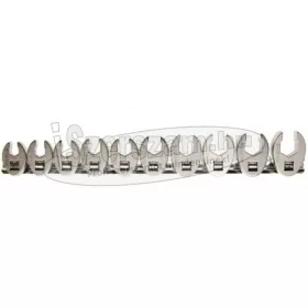   BGS TECHNIC Villáskulcs adapter készlet nyitott 3/8" 10 részes 10-19mm "Crowfoot" 1756