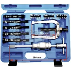   BGS TECHNIC Csapágylehúzó készlet csúszókalapáccsal, belső 8-34mm ipari 7710