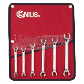 GENIUS TOOLS Fékcsőkulcs készlet 6 részes 9-21mm FN-006M
