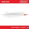 WELZH WERKZEUG Abroncs szerelő pajszer 535mm műanyag felnivédővel 1402-WW