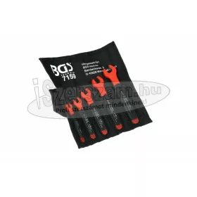   BGS TECHNIC Szigetelt villáskulcs készlet 5 részes 7-8-10-12-14mm VDE 1000V 7159