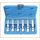 BGS TECHNIC Izzító gyertyaszerelő készlet 3/8" csuklós 6 részes 80mm 2990
