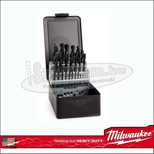 MILWAUKEE Csigafúró készlet HSS-R 25 részes 1-13/0,5mm 4932352469