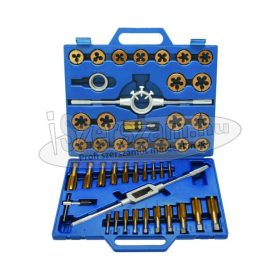   BGS TECHNIC Menetfúró+menetmetsző készlet metrikus M6-M24 normál+finommenet 45 részes 1899