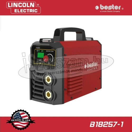 LINCOLN ELECTRIC Hegesztő inverter mmA/Lift/TIG Bester170-ND B18257-1