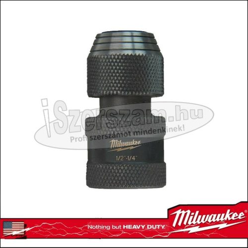 MILWAUKEE Bit tartó adapter SHOCKWAVE IMPACT 1/2"-1/4"-os bithez 4932471828