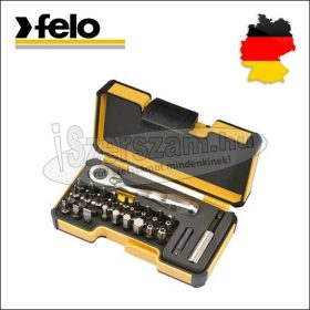   FELO Bit készlet racsnis hajtószárral, 33 részes XS 05773306