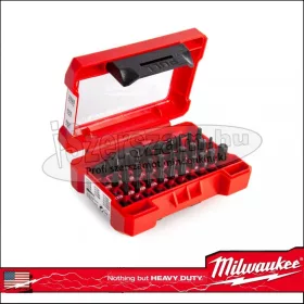   MILWAUKEE Bit készlet SHOCKWAVE PH-PZ-HEX-TX, ipari 32 részes 4932464240