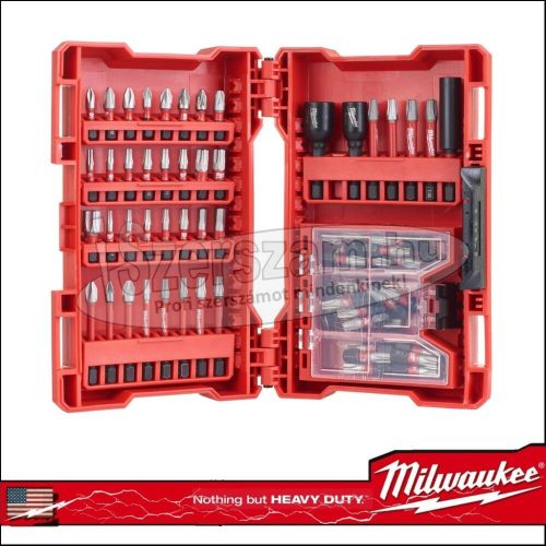 MILWAUKEE Bit készlet SHOCKWAVE XL Box TX, ipari 75 részes 4932471588