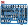 BGS TECHNIC Rátűzőkulcs crowa+bit készlet Torx készlet 1/2" T20-T70 32 részes 5182