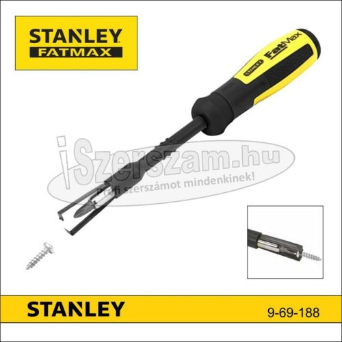 STANLEY Bit tartó, nyelezett, csavarmegtartóval 1/4" FatMax 9-69-188